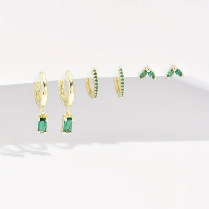 Fiorenza Viridelle oorbellenset | Goud
