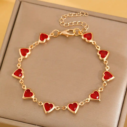 Ophelyra Garnetelle armband | Goud