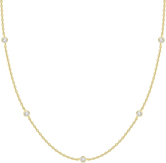 Vallende ster-ketting | Goud
