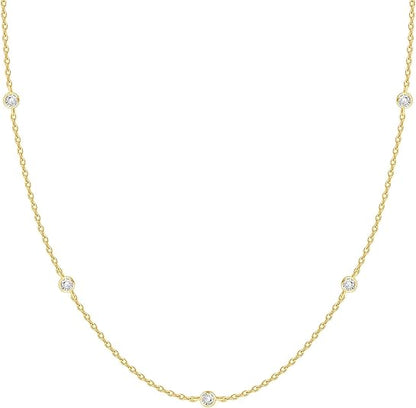 Vallende ster-ketting | Goud