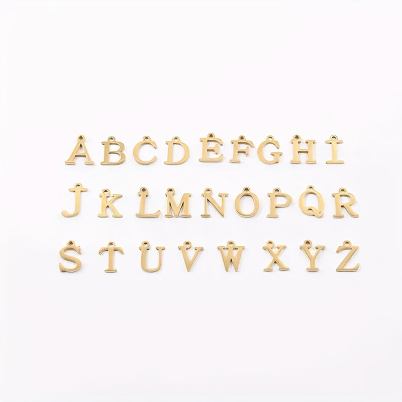 Armband met initiaal en kruis | Goud