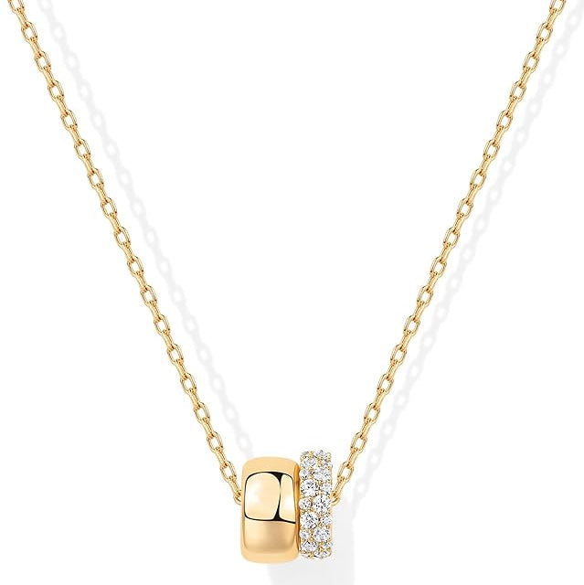 Lumi dubbele ketting | Goud