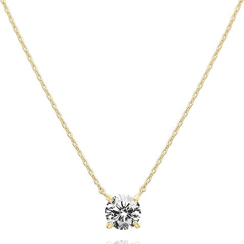 Aurora kristalketting | Goud