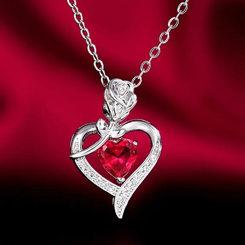 Rosira Emberveil ketting | Witgoud