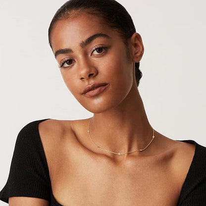 Vallende ster-ketting | Goud