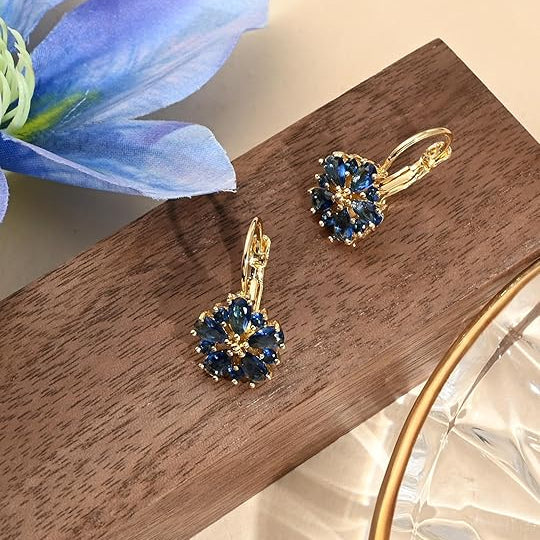 Calina bloemenoorbellen | Goud