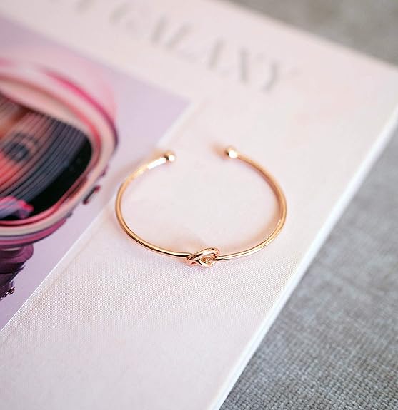 Liefdesknoop-armband met oneindigheidssymbool | Goud