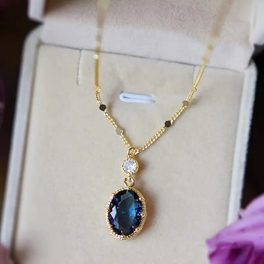Thessia Lunebray ketting | Goud