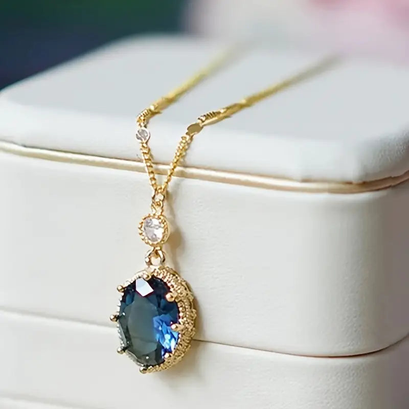 Thessia Lunebray ketting | Goud
