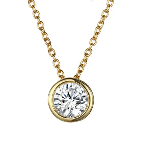 Lunaria Gemmara geboortesteenketting | Goud