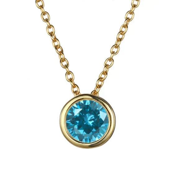 Lunaria Gemmara geboortesteenketting | Goud