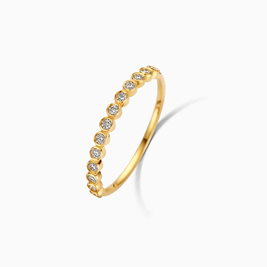 Bolletjesring | Goud
