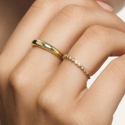 Bolletjesring | Goud