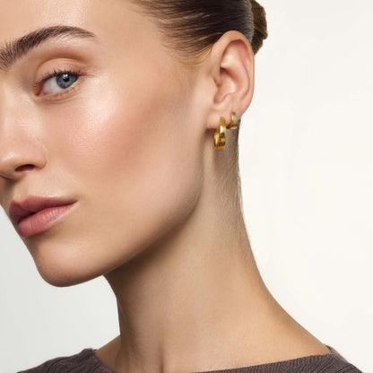 Gia oorringen | Goud