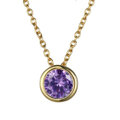 Lunaria Gemmara geboortesteenketting | Goud