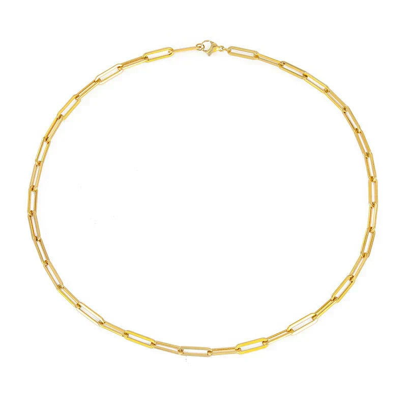 Archen elegante schakelketting | Goud