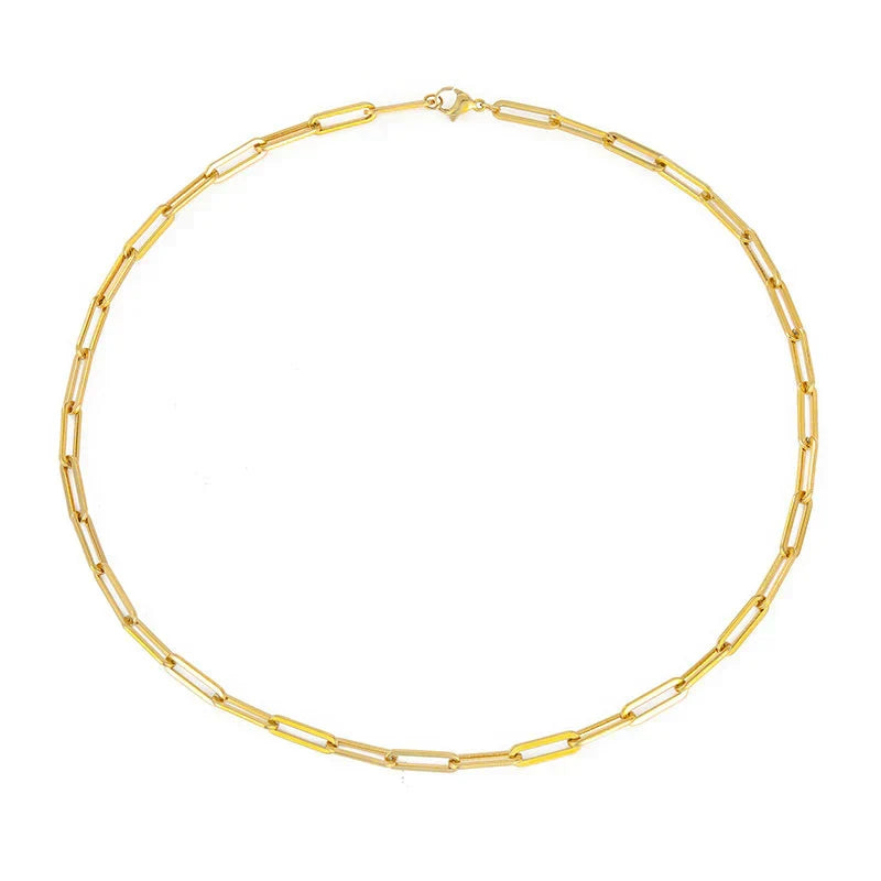 Archen elegante schakelketting | Goud