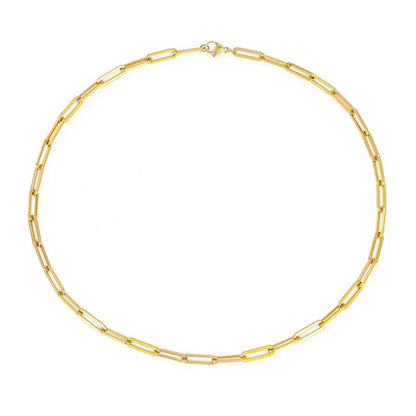 Archen elegante schakelketting | Goud