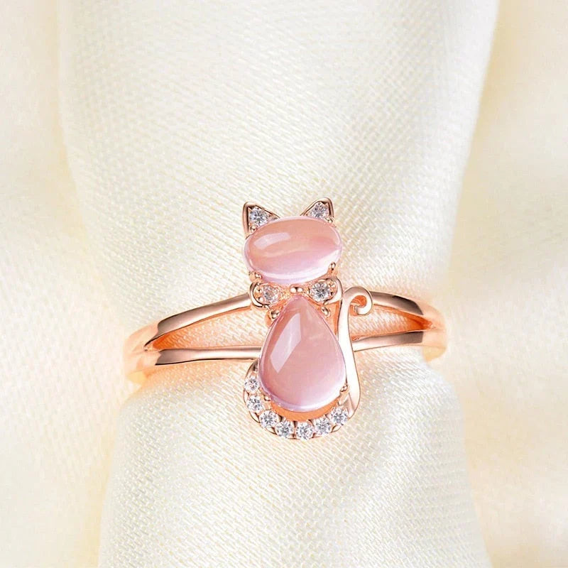 Kattenring in roségoud | Roségoud