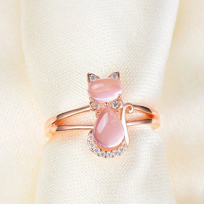 Kattenring in roségoud | Roségoud