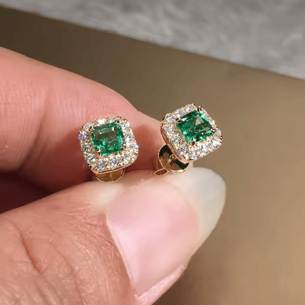 Ceryntha Malvae oorbellen | Goud