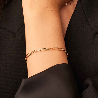 Venice schakelarmband | Goud