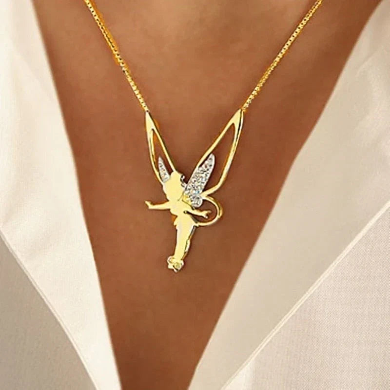Geluksfee-ketting | Goud