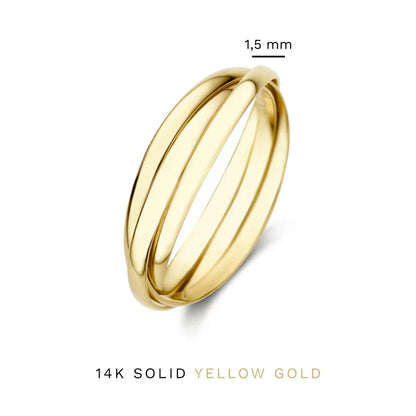 Léna Trielle ring | Goud