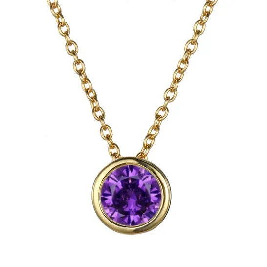 Lunaria Gemmara geboortesteenketting | Goud