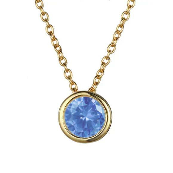 Lunaria Gemmara geboortesteenketting | Goud