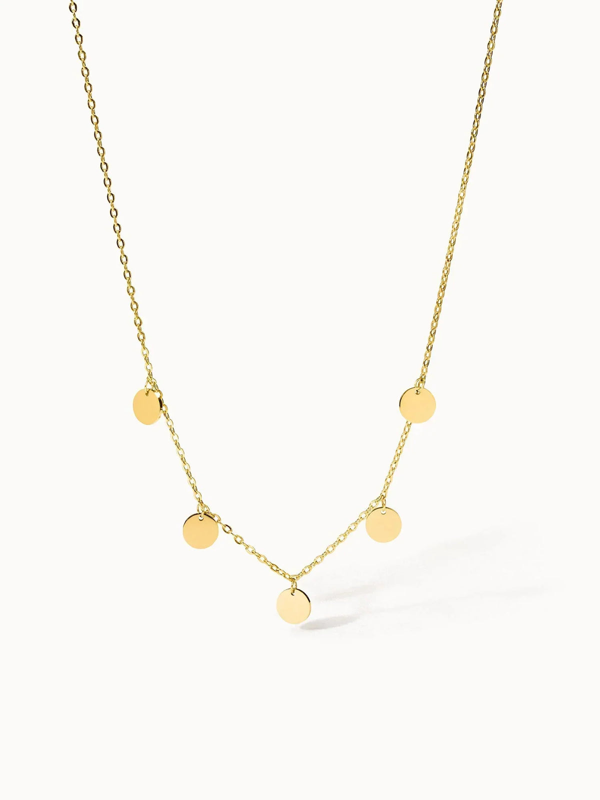 Speelse Boeddha-ketting | Witgoud