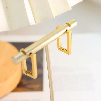 Terrafin Geometrica oorbellen | Goud