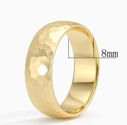Elric Core-ring met structuur | Goud