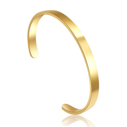 Ronan open armband | Witgoud