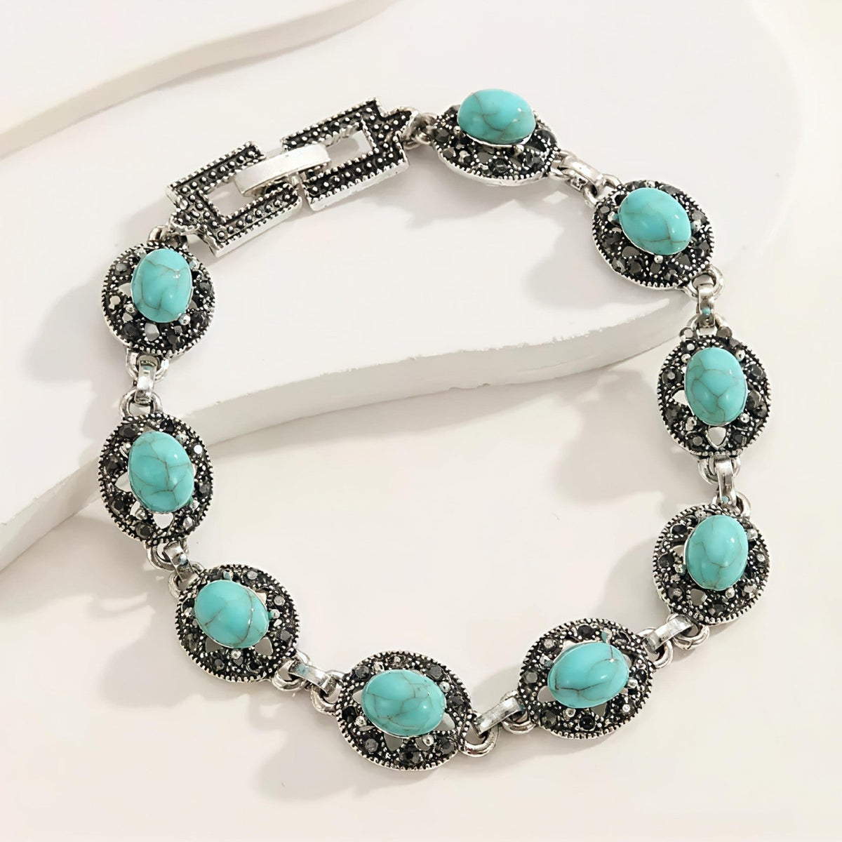 Corvelle armband met adellijk embleem | Witgoud