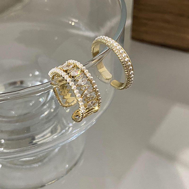 Elodie Vance ringenset | Goud