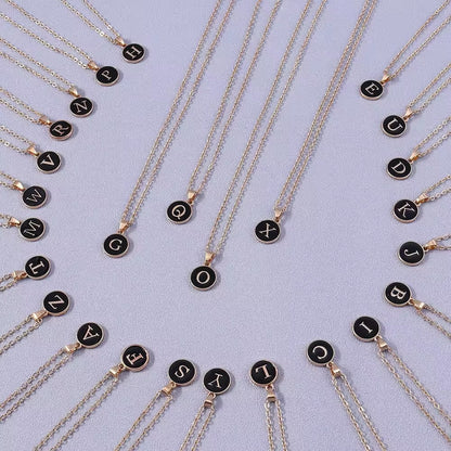 Monette ketting met initiaal | Goud