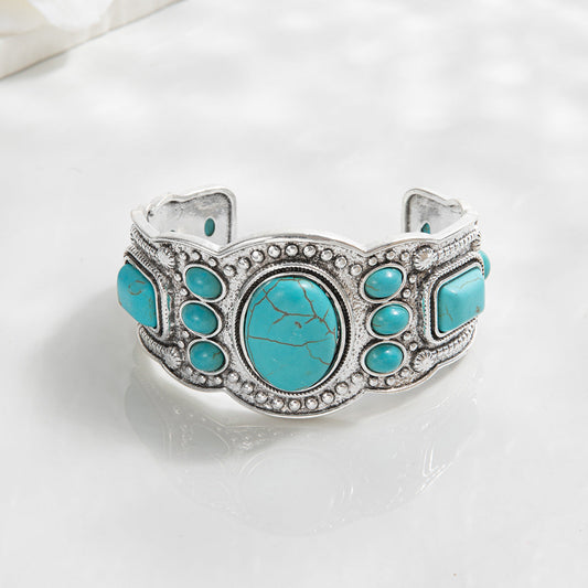 Valencrest Sky open armband | Witgoud