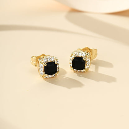 Midnight Royale oorstekers | Witgoud