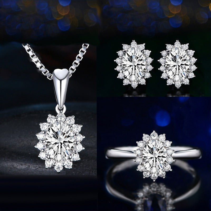 Sophia Fleurane blauwe set | Witgoud