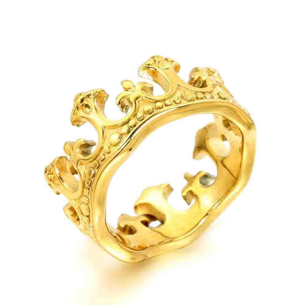 Prestige Monarch-ring | Witgoud