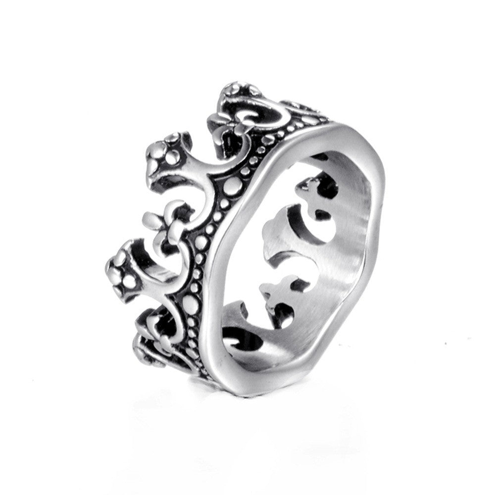 Prestige Monarch-ring | Witgoud