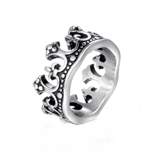 Prestige Monarch-ring | Witgoud
