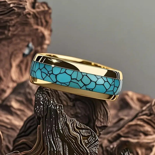 Tidecrest zegelring | Goud