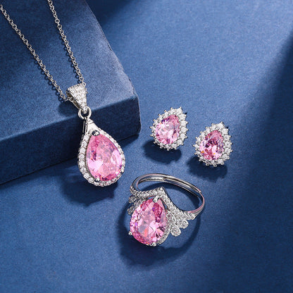 Aria roze druppelset | Witgoud