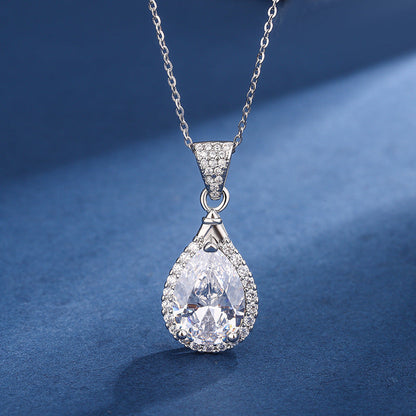 Aria witte druppelset | Witgoud