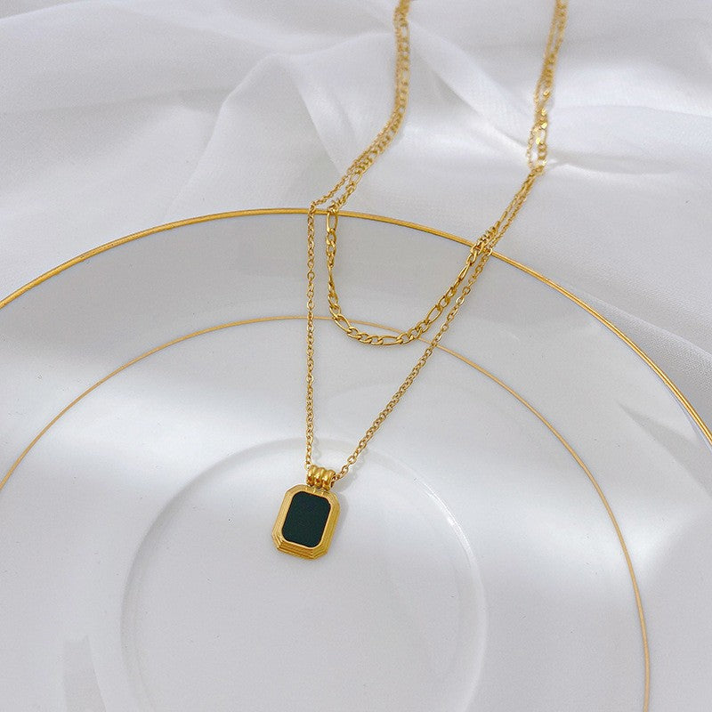 Calynna Marvelle gelaagde ketting | Goud