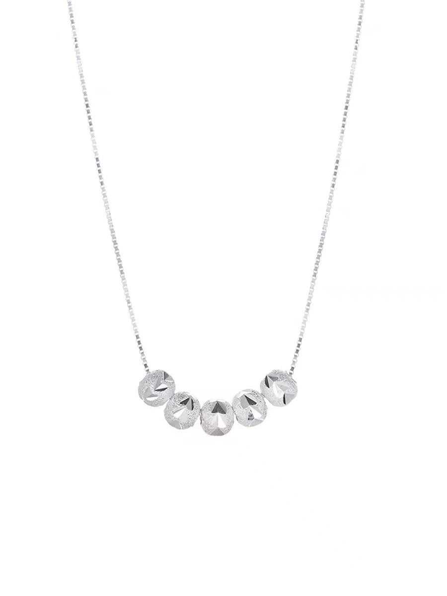 Serena Granata ketting | Witgoud