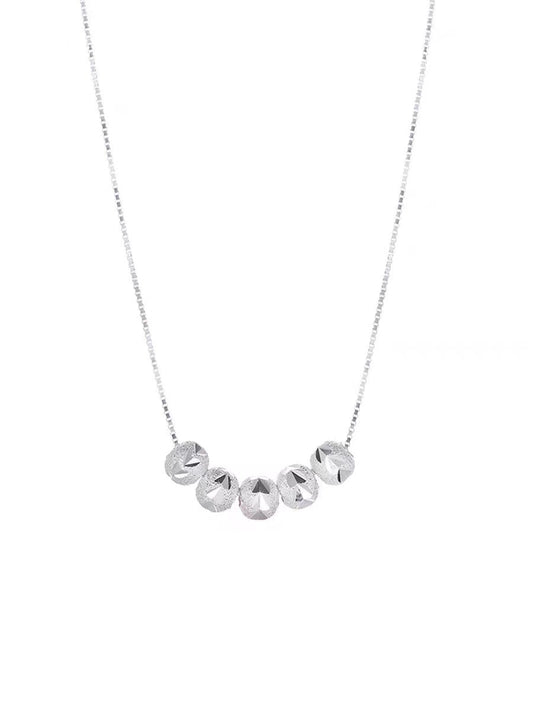Serena Granata ketting | Witgoud