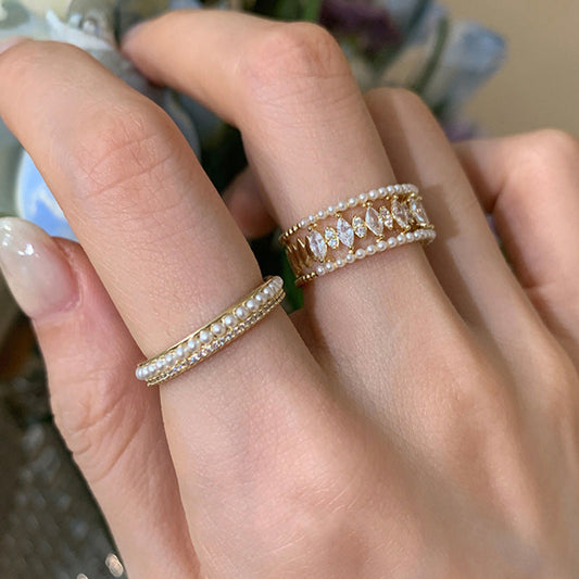 Elodie Vance ringenset | Goud